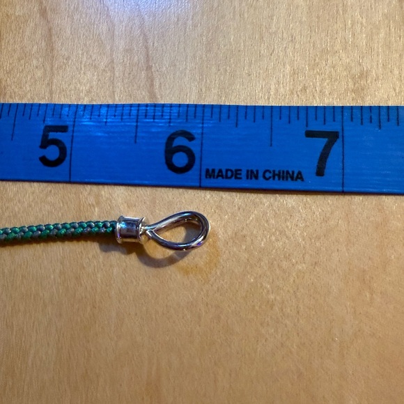 Marla Aaron, String Project 6” Greenbean Bracelet w/Silver Original Loops - Picture 5 of 8